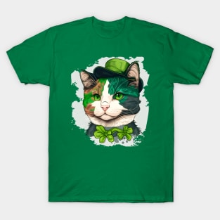 Cat Lover St. Patrick's Day T-Shirt